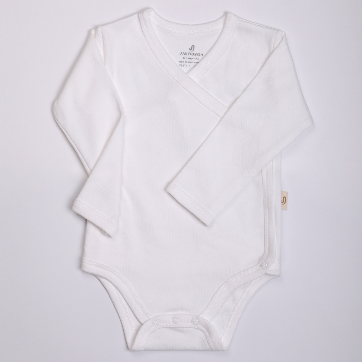 Langærmet babybodystocking