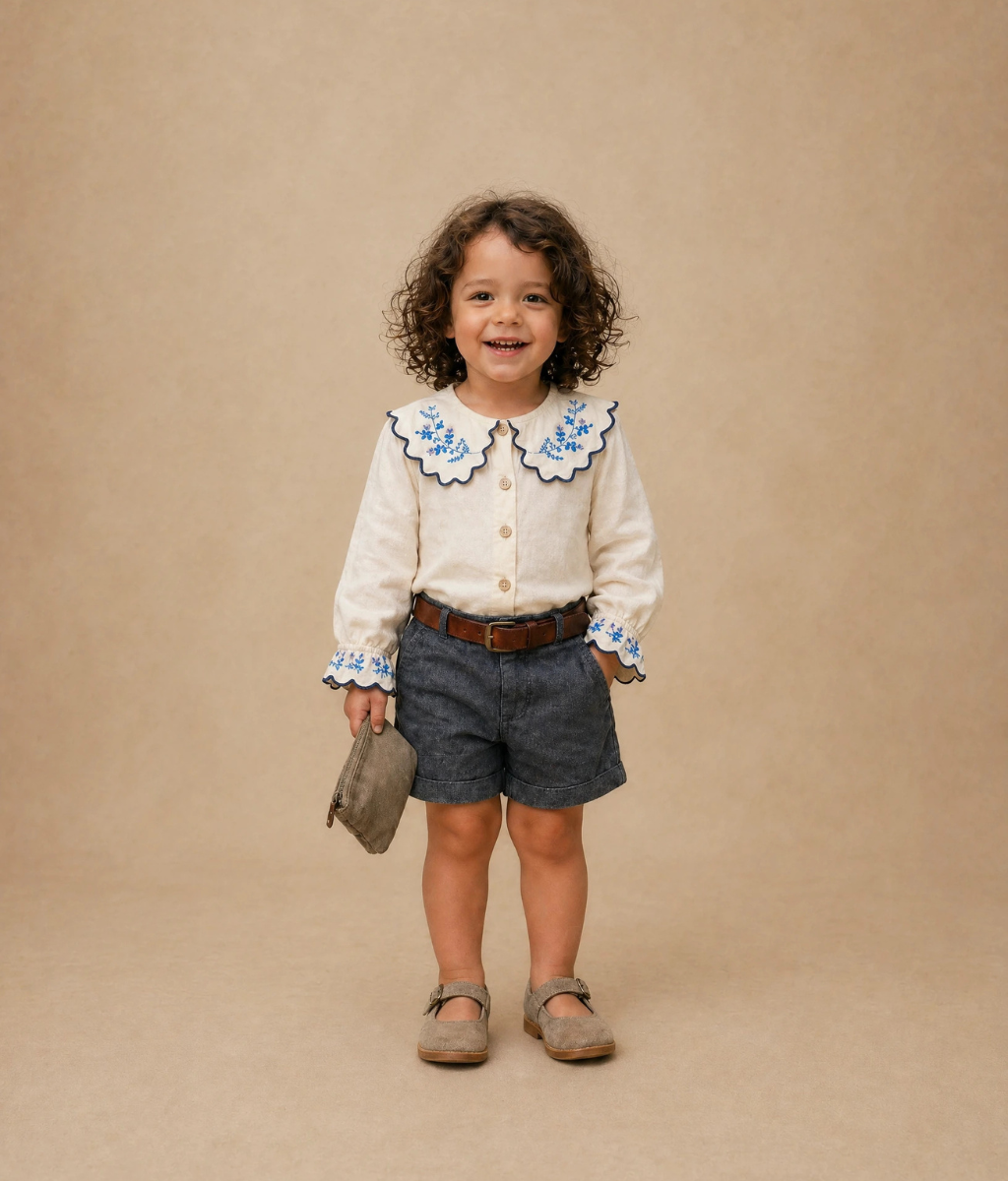Embroidered Bluse