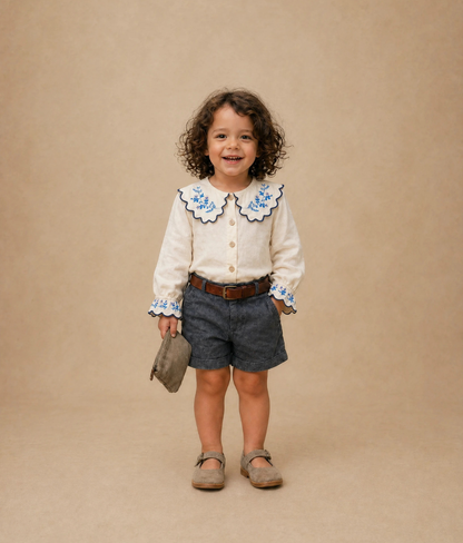 Embroidered Bluse